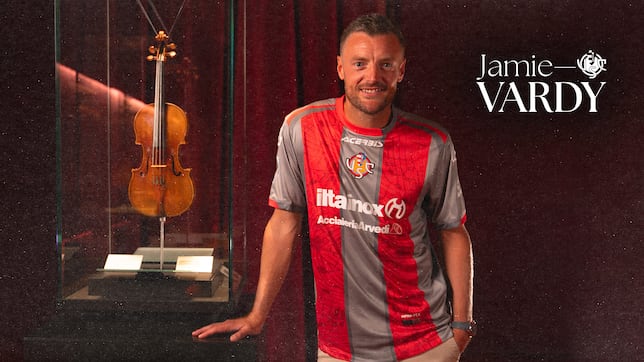 Vardy marcó ante el Atalanta y marcó su primer gol en su carrera en la Serie A