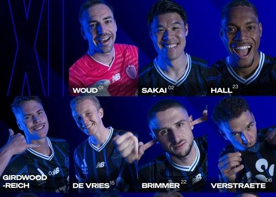 El Auckland FC comienza contra el Western Sydney Wanderers: Hiroki Sakai comienza, Randall está en la lista