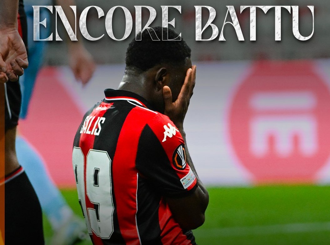 Al perder ante el Friburgo por 1-3, el Niza acumula 16 partidos consecutivos sin ganar en la competición europea.