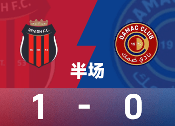 Entretiempo de Arabia Saudita: González anotó de cabeza, Riyadh Sports 1-0 temporalmente a Damak