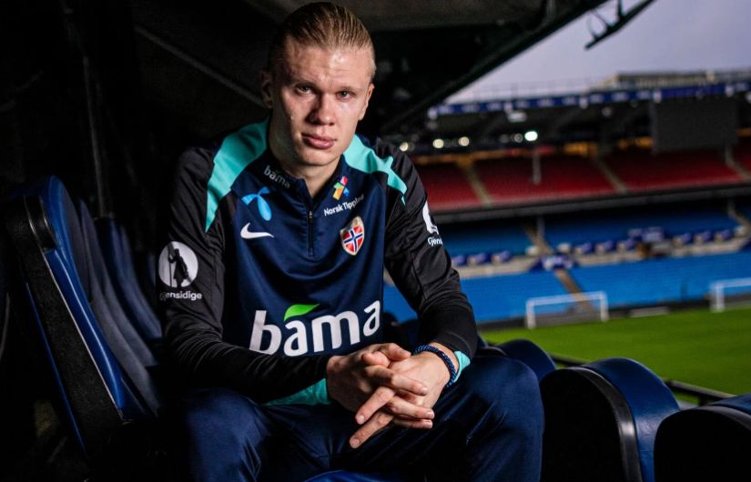 Haaland: Puedes llegar lejos si eres tú mismo; Ya siento que el fútbol noruego va en aumento
