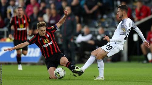 Swansea City contra AFC Bournemouth
