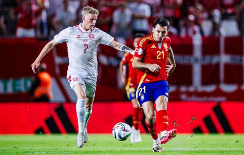España vs Dinamarca