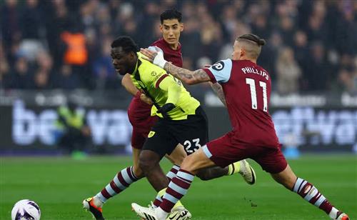 West Ham United contra Burnley