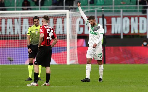 Milán vs Sassuolo