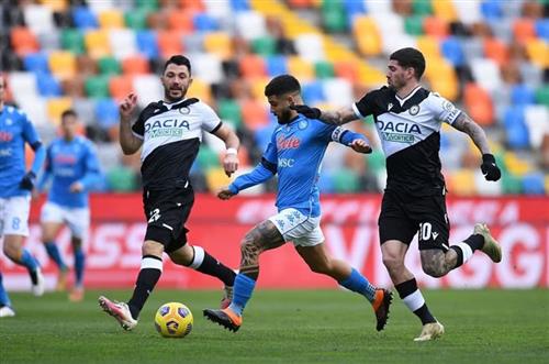 Nápoles vs Udinese