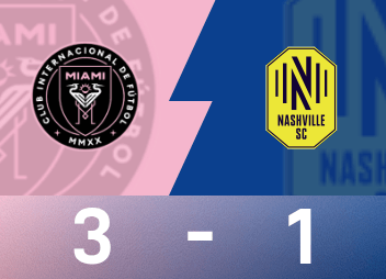 Informe del partido profesional de EE. UU.: Messi dobla, Allende anota, Miami International 3-1 Nashville