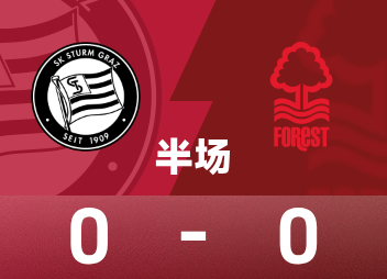 Entretiempo de la Europa League: White falló un punto, el gol de Malone fue anulado, Graz Storm 0-0 Nottingham Forest