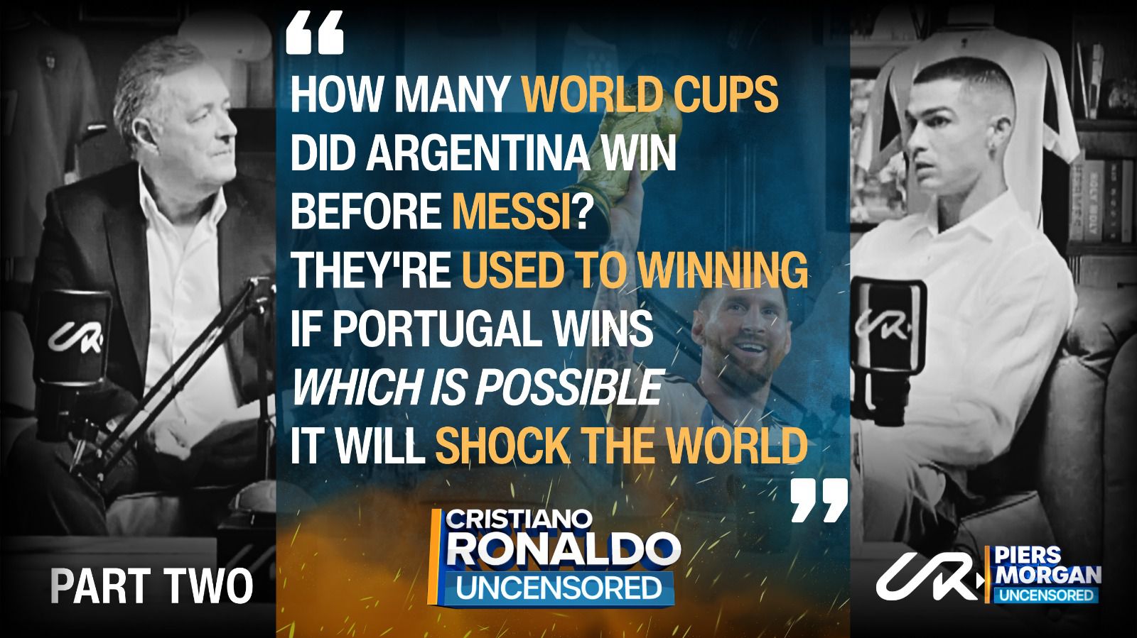 Avance de la entrevista a Cristiano Ronaldo: ¿Cuántos Mundiales ganó Argentina antes de Messi? Portugal conmocionará al mundo