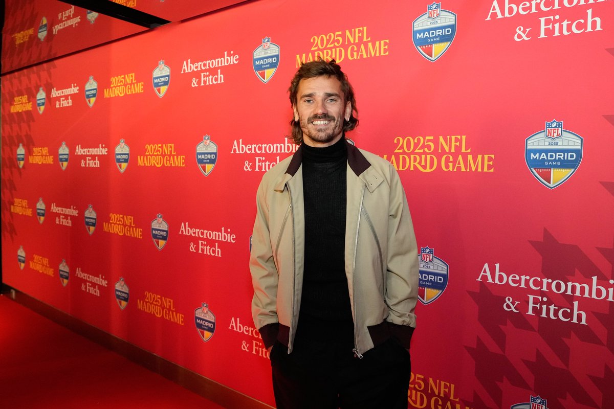 NFL Madrid Overseas Game, Griezmann, Rudiger, Asensio y otros estuvieron presentes para ver el partido