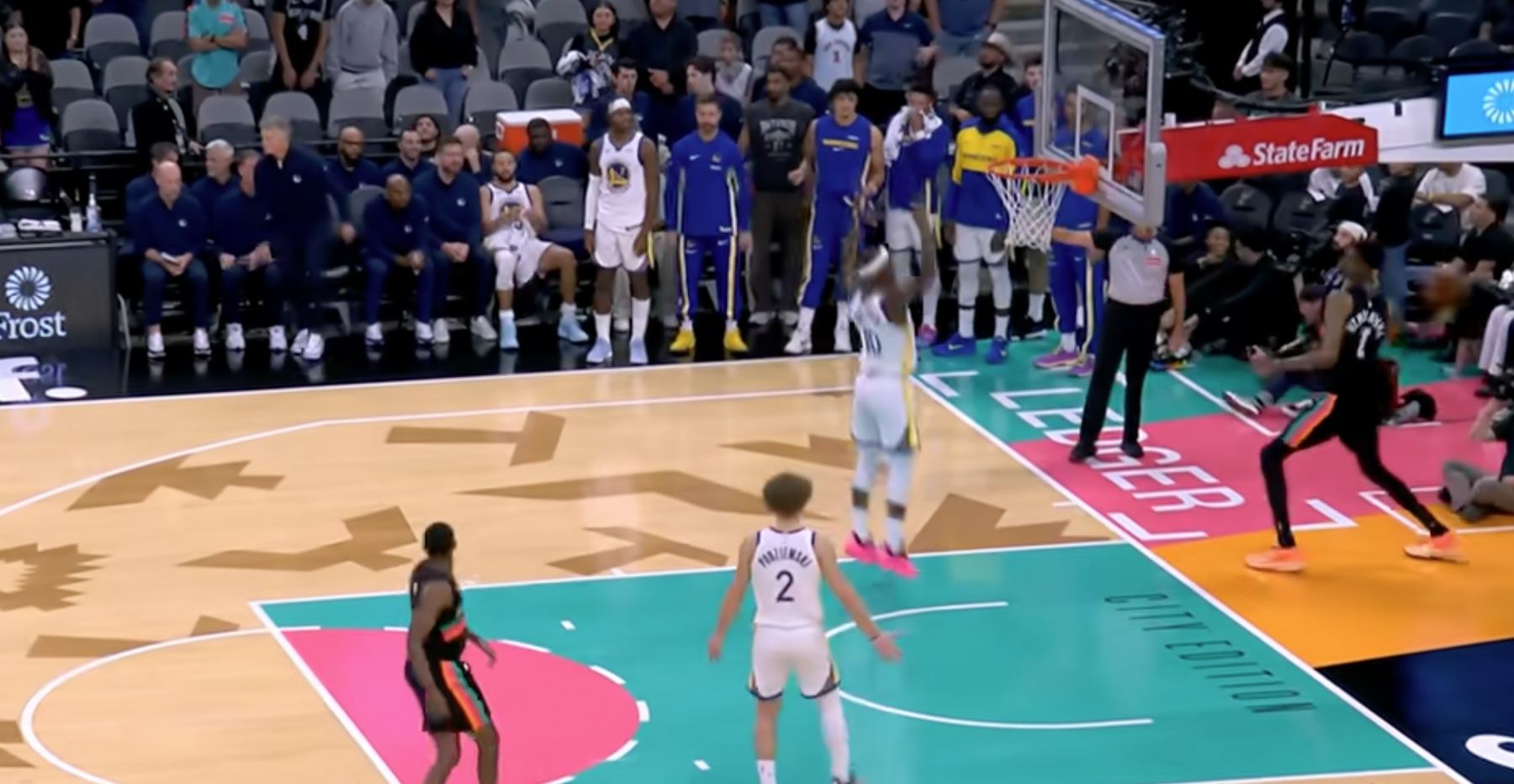 ¿El último ataque para conseguir un triple-doble? Wenban: No recuerdo el resultado, pero creo que fue la decisión correcta.