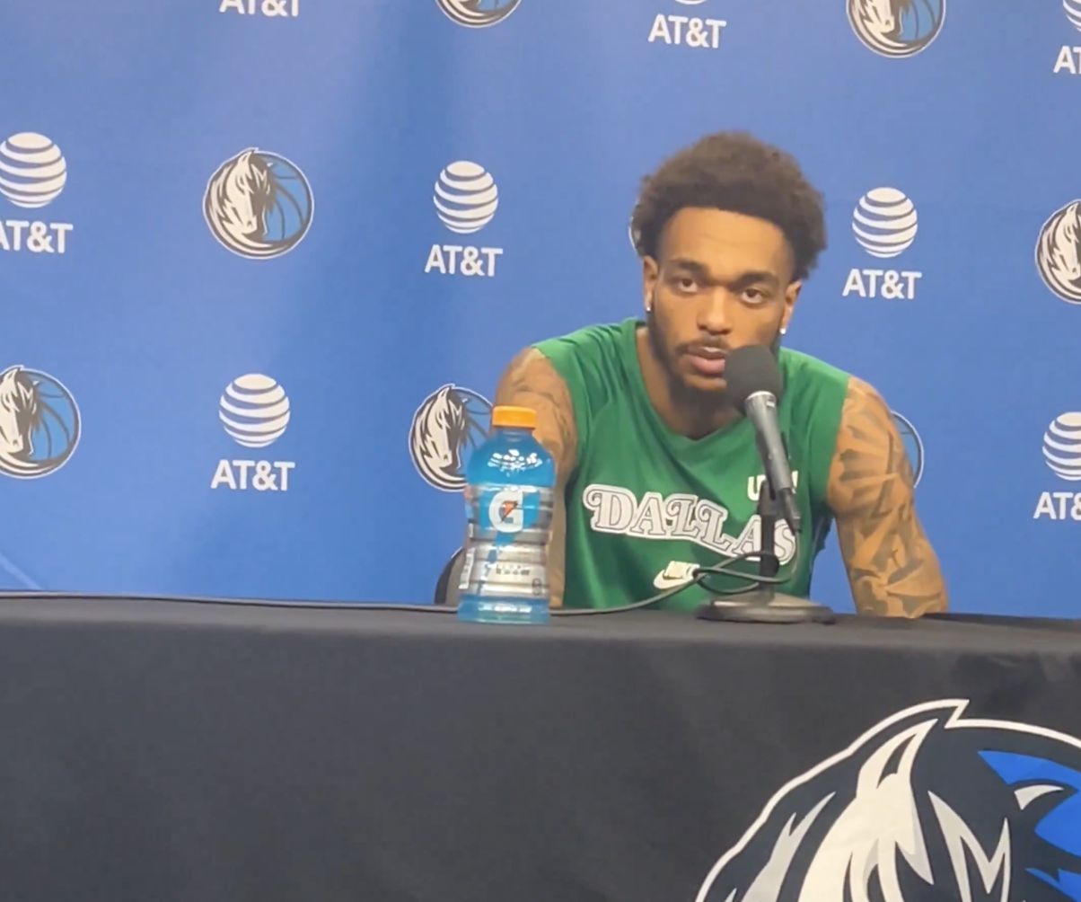 PJ Washington: Espero que todos puedan animarnos esta noche y estar tranquilos al lanzar tiros libres