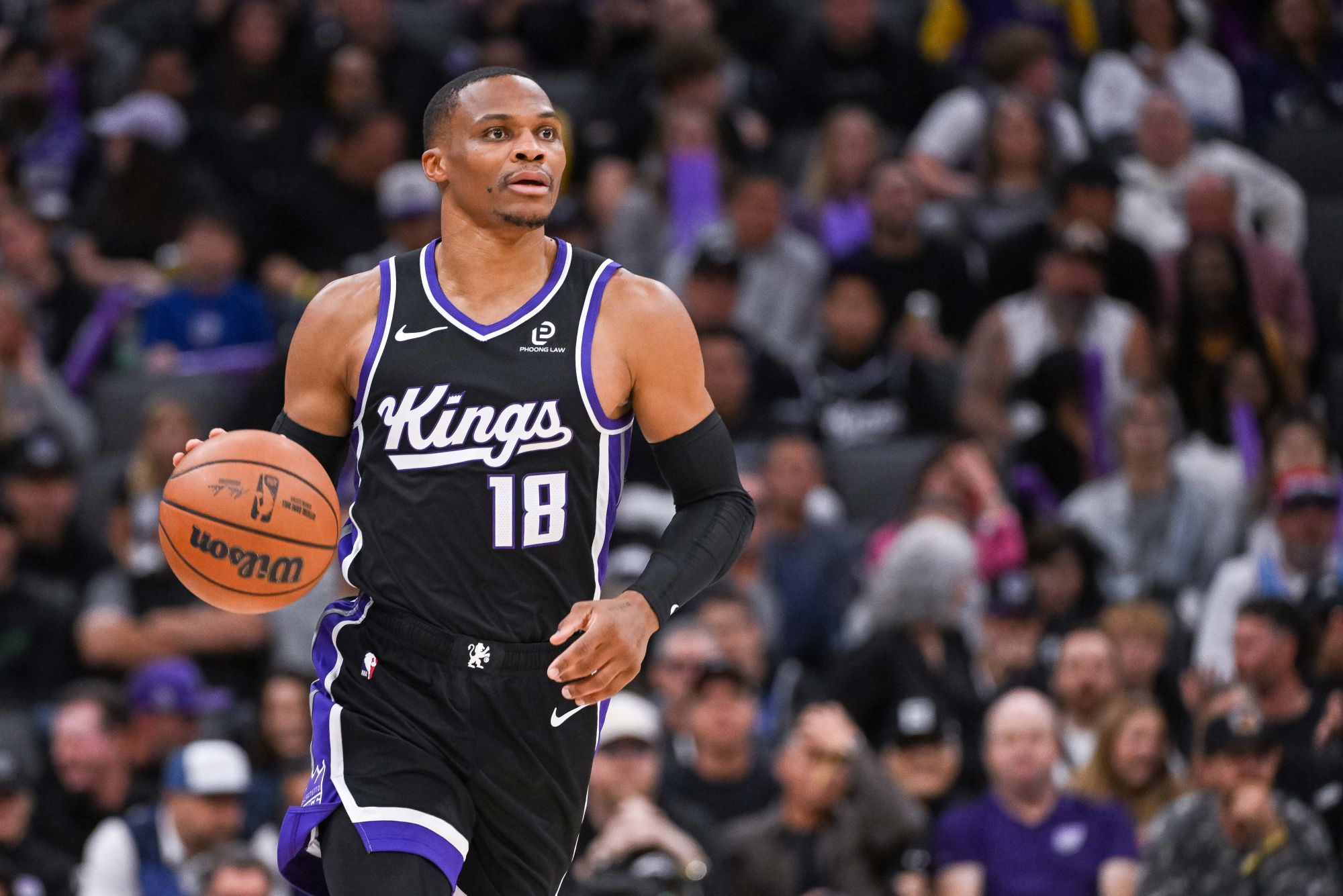 1 de 7 desde fuera! El casi triple-doble de Westbrook es difícil de salvar y los Kings sufren una racha de tres derrotas consecutivas