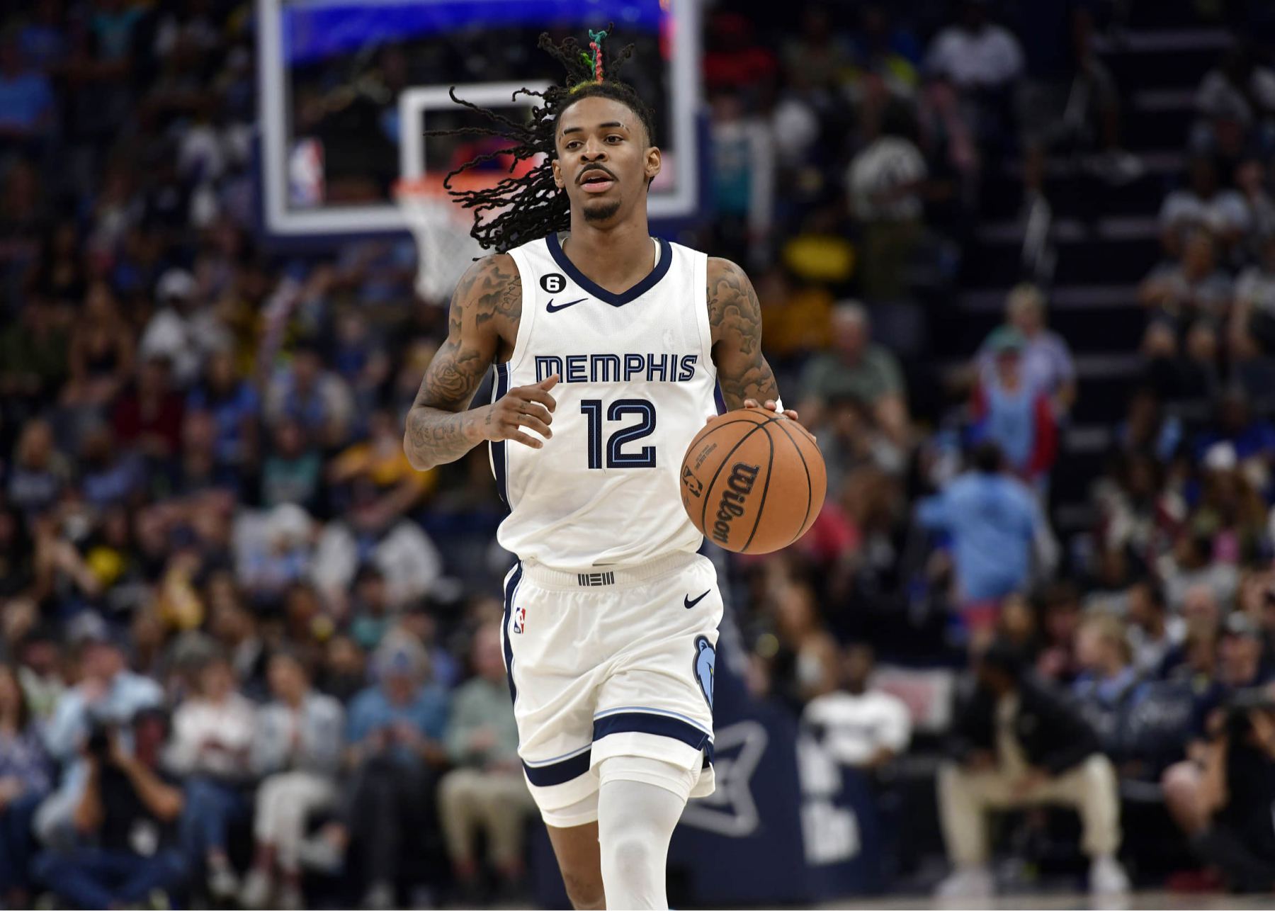 Los Grizzlies todavía lideraron el camino con 5 de 18 triples en la mitad. Jackson y Morant se combinaron para 22 puntos.