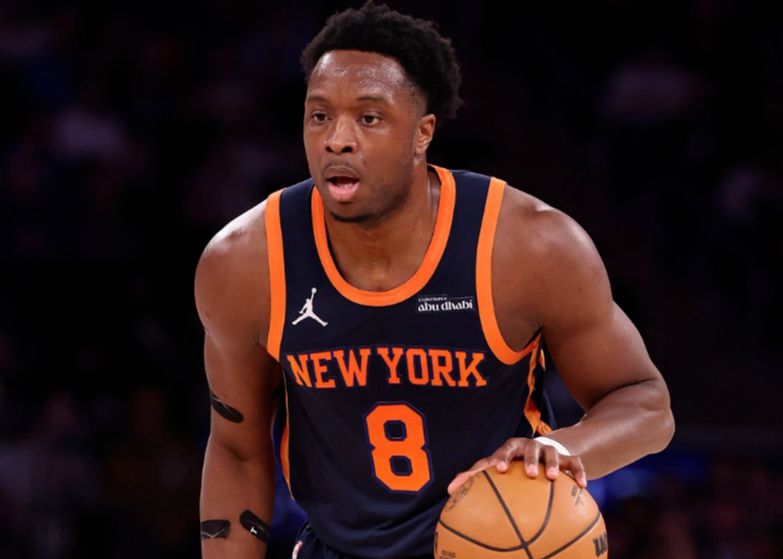 Oficial de los Knicks: Anunoby sufrió una distensión en el tendón de la corva izquierdo y no regresará para este juego