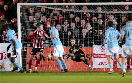 Exeter City contra Nottingham Forest